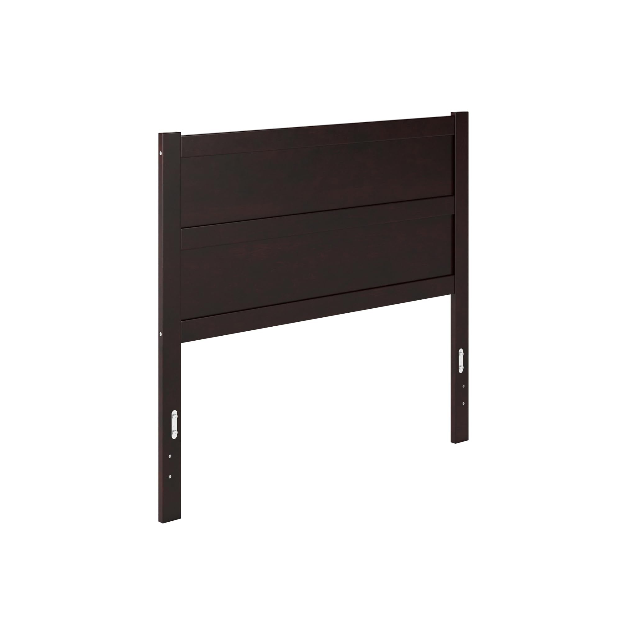 Solid Wood Panel Headboard, Full, Espresso