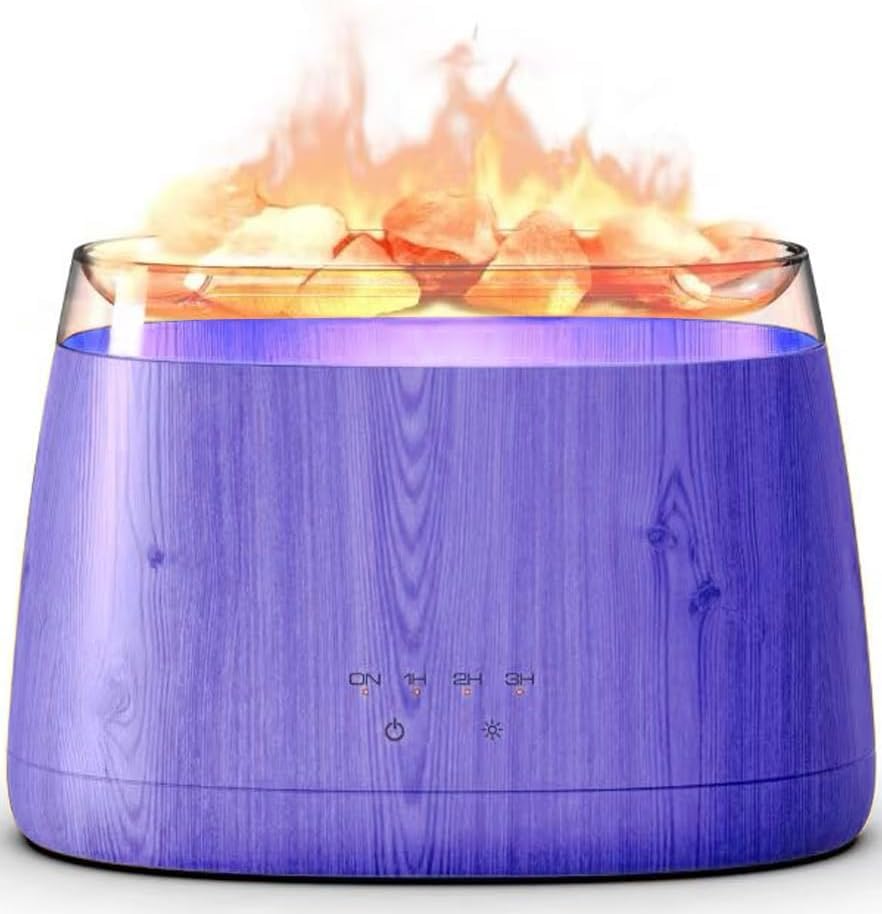 Essential Oil Diffuser & Himalayan Salt Lamp, Aromatherapy Diffuser