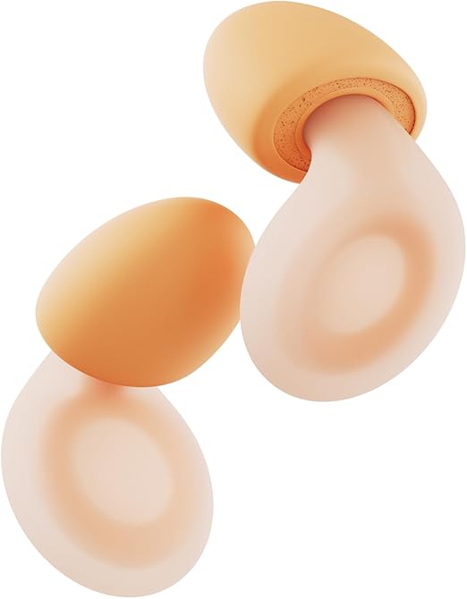 Silicone/Memory Foam Earplugs for Sleep Comfort | Comfortable Ear Plugs