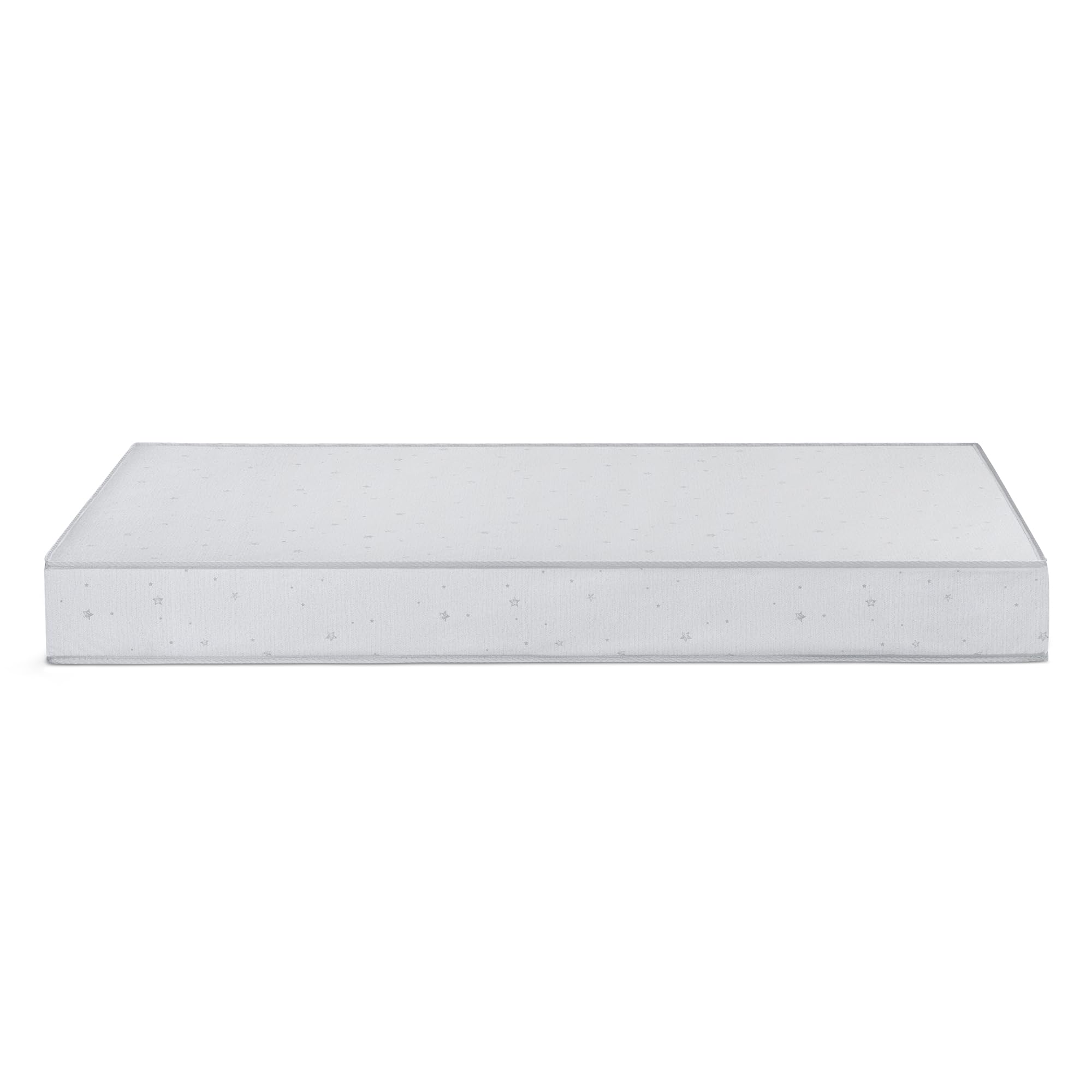 Simmons Kids Silver Nights Dual Sided 2-Stage Baby Crib Mattress and Toddler Mattress