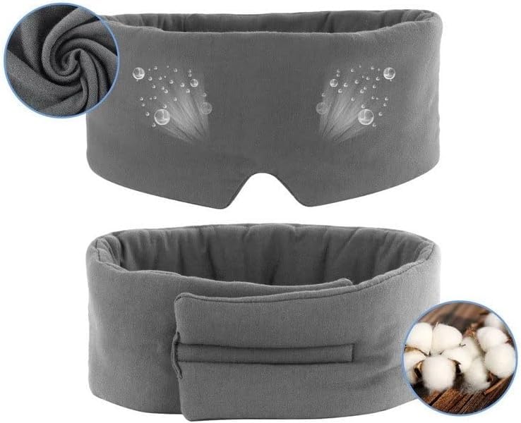 Adjustable Cotton Sleep Eye Mask - Perfect for Travel