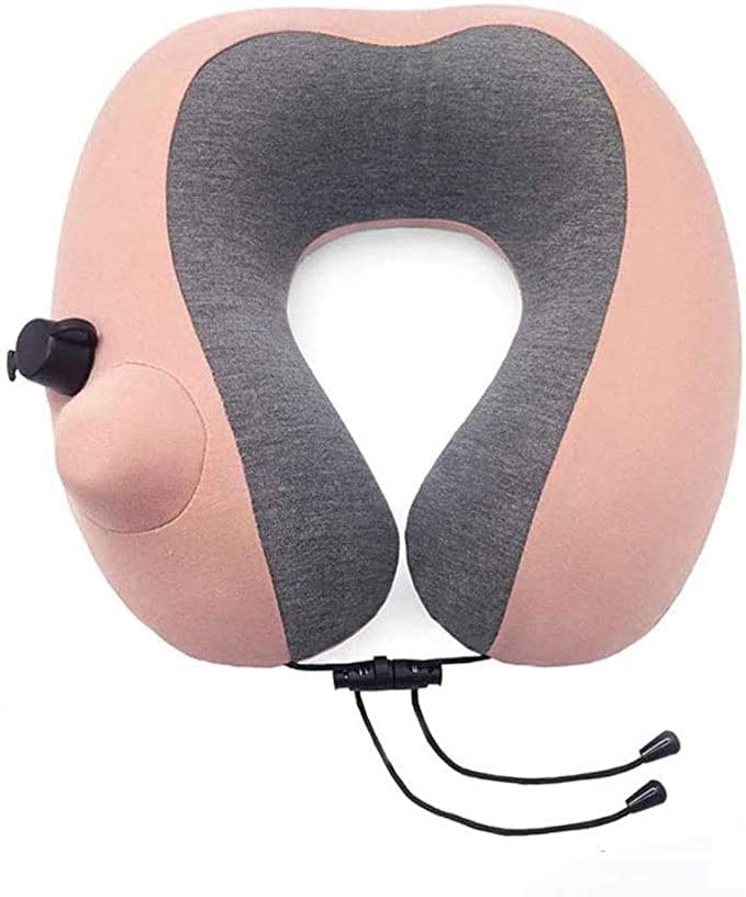 Travel Pillow Neck Cushion for Airplane or Car Travel,Washable Pillowcase