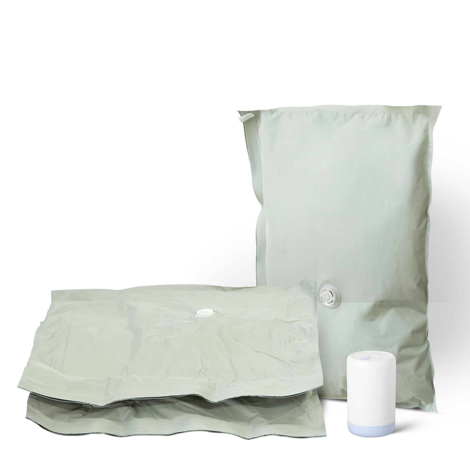 Vacuum Storage Bags for Travel with Electric Pump, Reusable Compression Bags