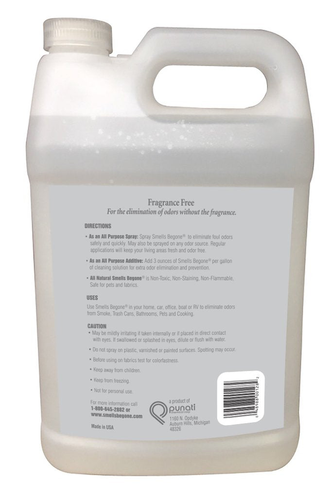 1-Gallon Air Freshener Spray - Odor Eliminator - Eliminates Odors from Smoke
