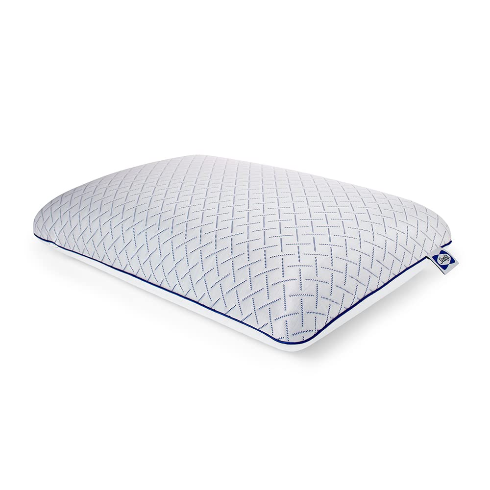 Cool Touch Memory Foam Pillows, 2 Pack,White