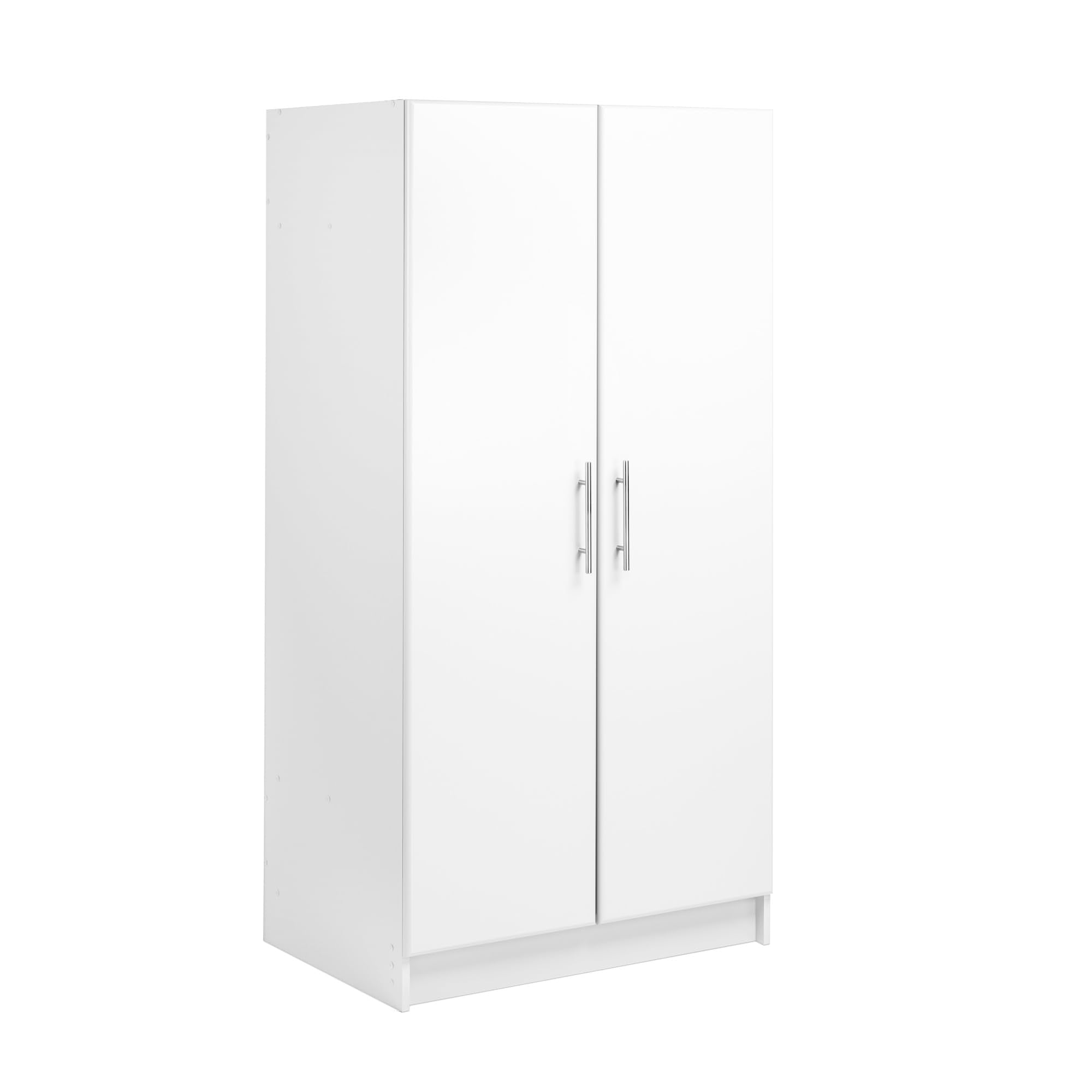 Armoir, Elite 32"W x 65"H x 24.5"D White Wardrobe Closet & Cabinet