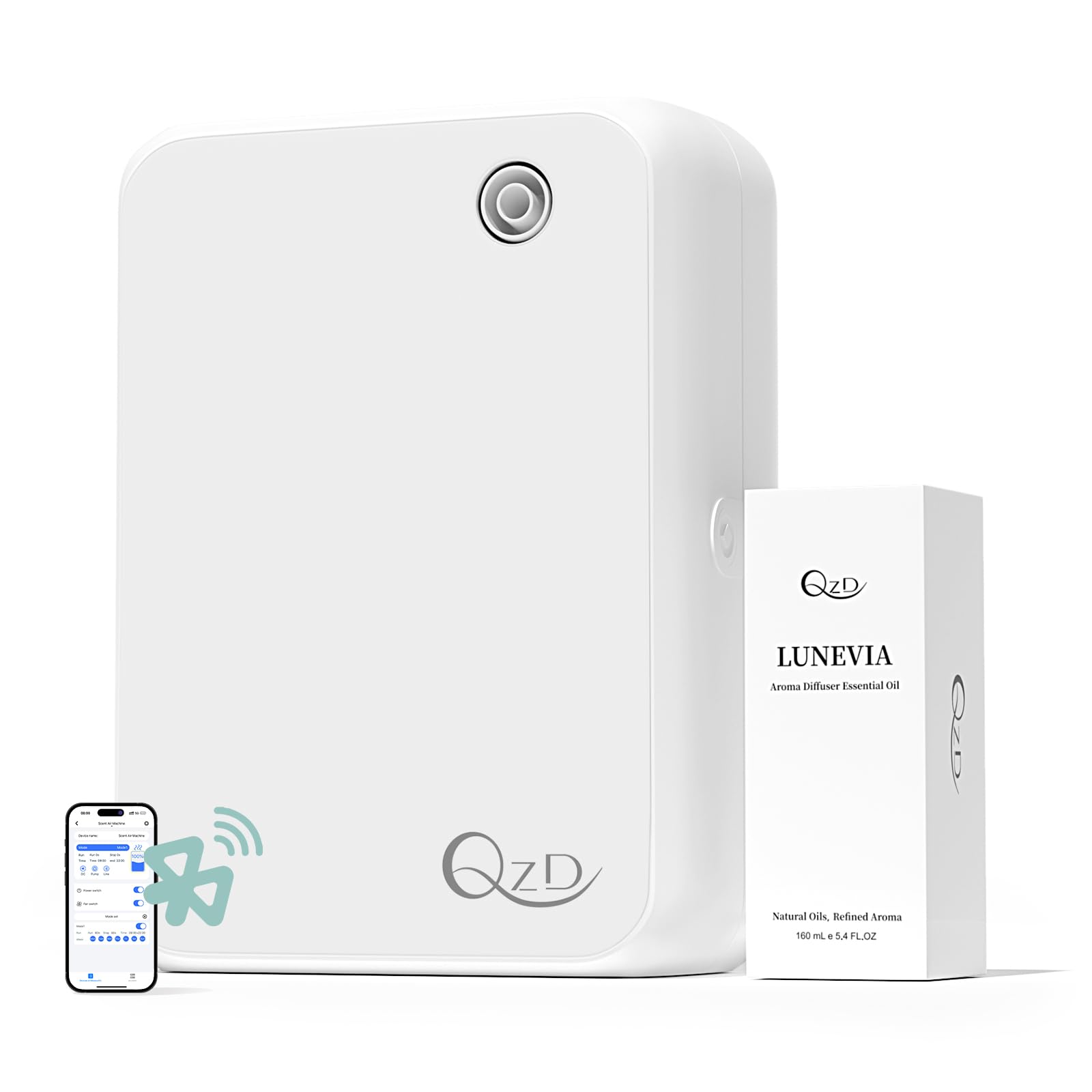 Air Machine with 500ML Capacity, Waterless Cold Air Diffuser for Home