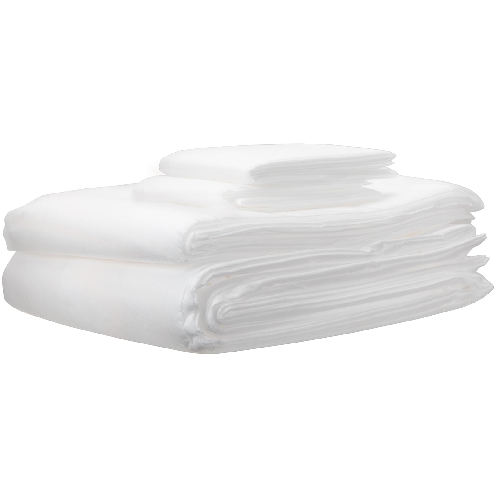 Disposable Sheet Set, 4-PC King Size Bedding for Travel, Includes Bed Sheet