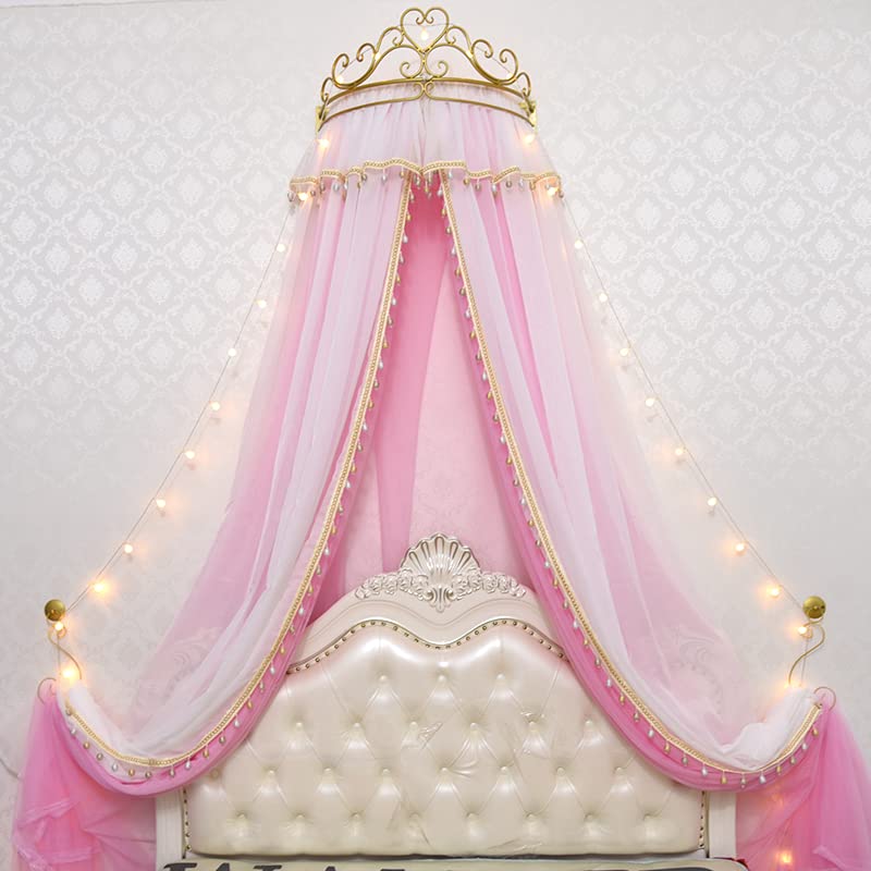 Bed Curtain Princess Crown Mosquito Netting Children Room