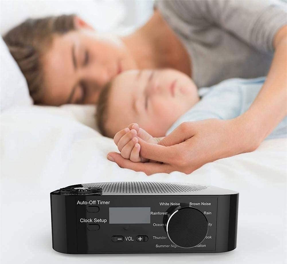 White Noise Machine, Portable Sound Machine for Adults & Baby