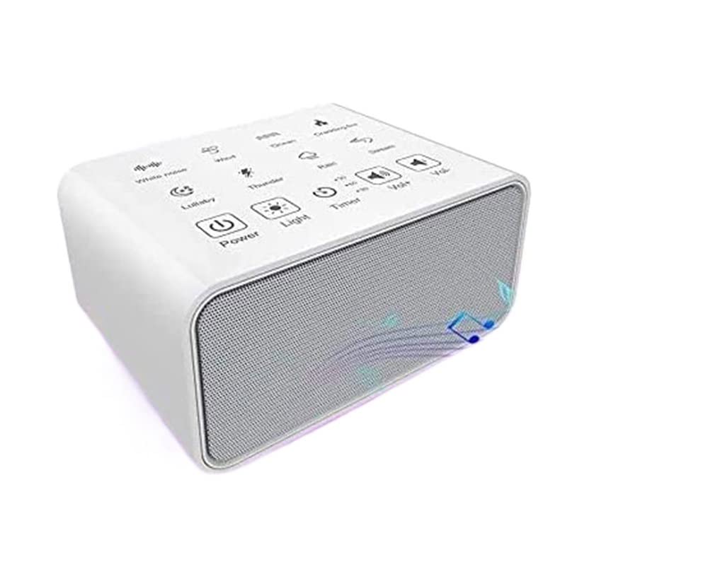 White Noise Machine with 8 Natural Soothing Sounds for Baby Kids