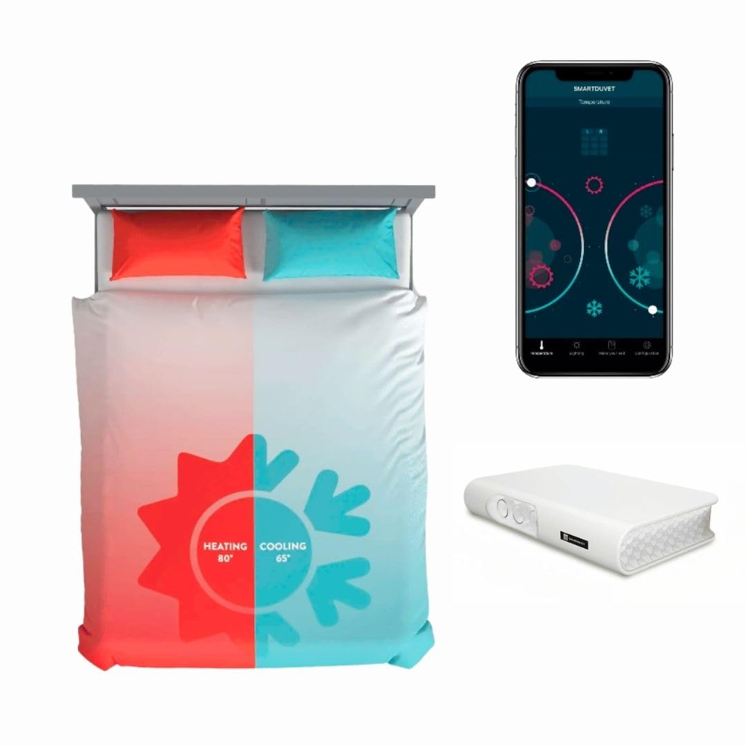 Dual Zone Climate Control for beds, Self-Making Bedding