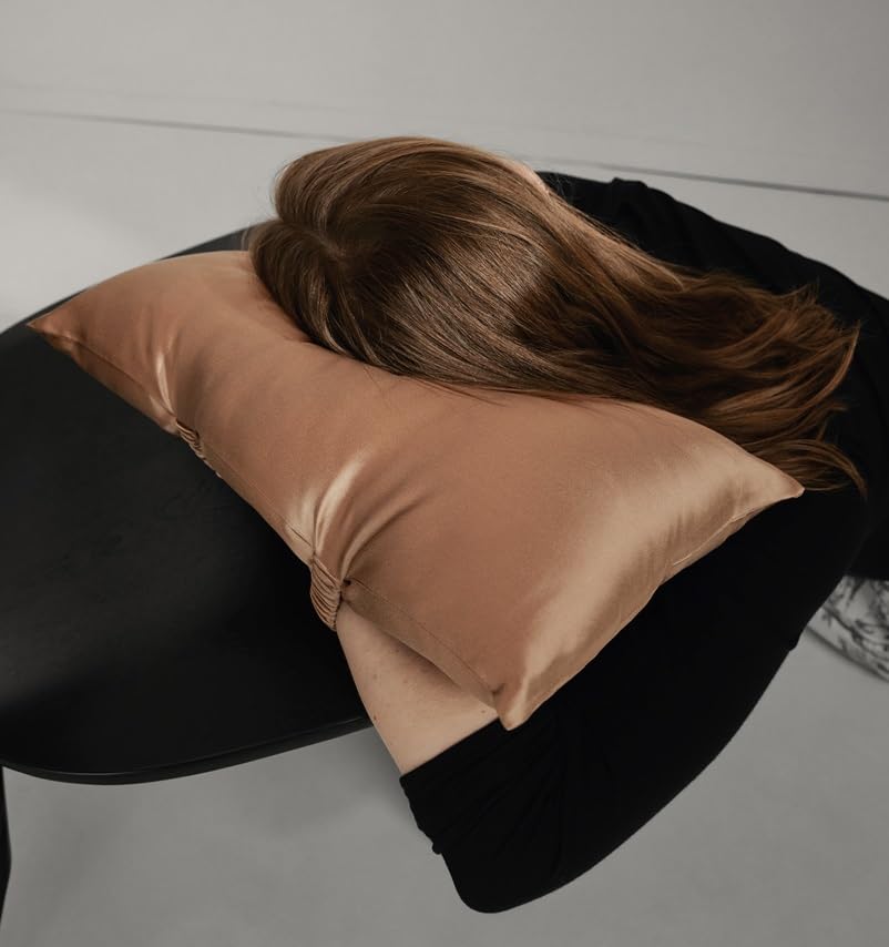 Washable Silk Travel Pillow - Mulberry Silk Mini Pillow with Multi-Attachment