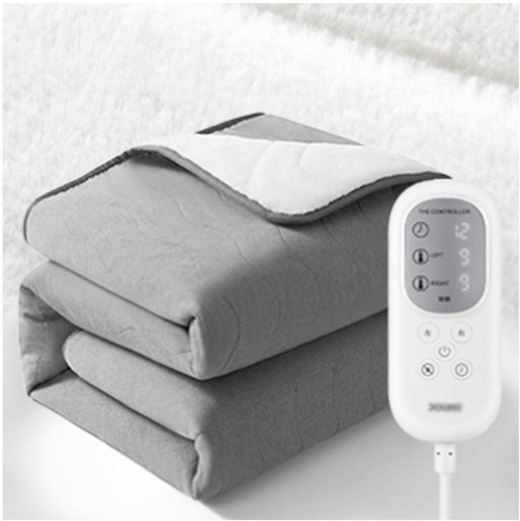 Electric Blanket King Size W/Dual Control Heated Blanket 9 Heat Levels Ultra
