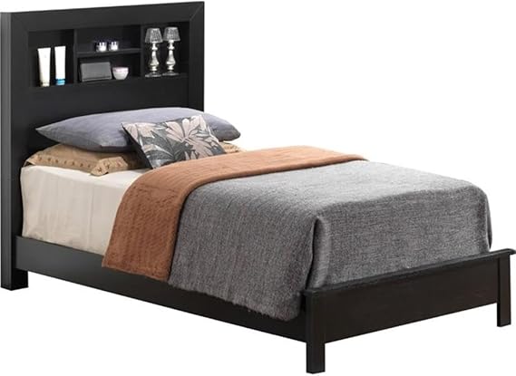 Burlington Full Panel Bed in Black