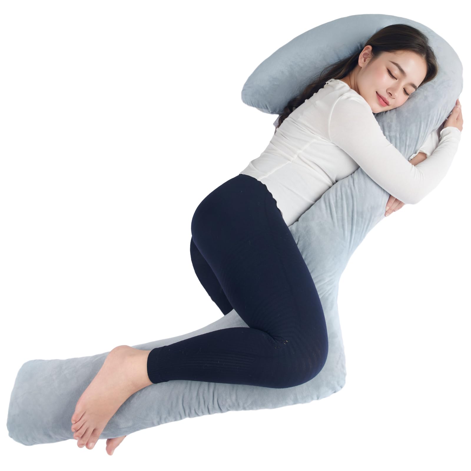Body Pillow for Side Sleepers, 68 Inch Long Pillow Memory Foam Pillow