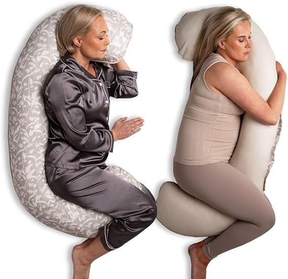 C Shaped Pregnancy Pillow for Sleeping (55 Inch) Maternity Body Pillow