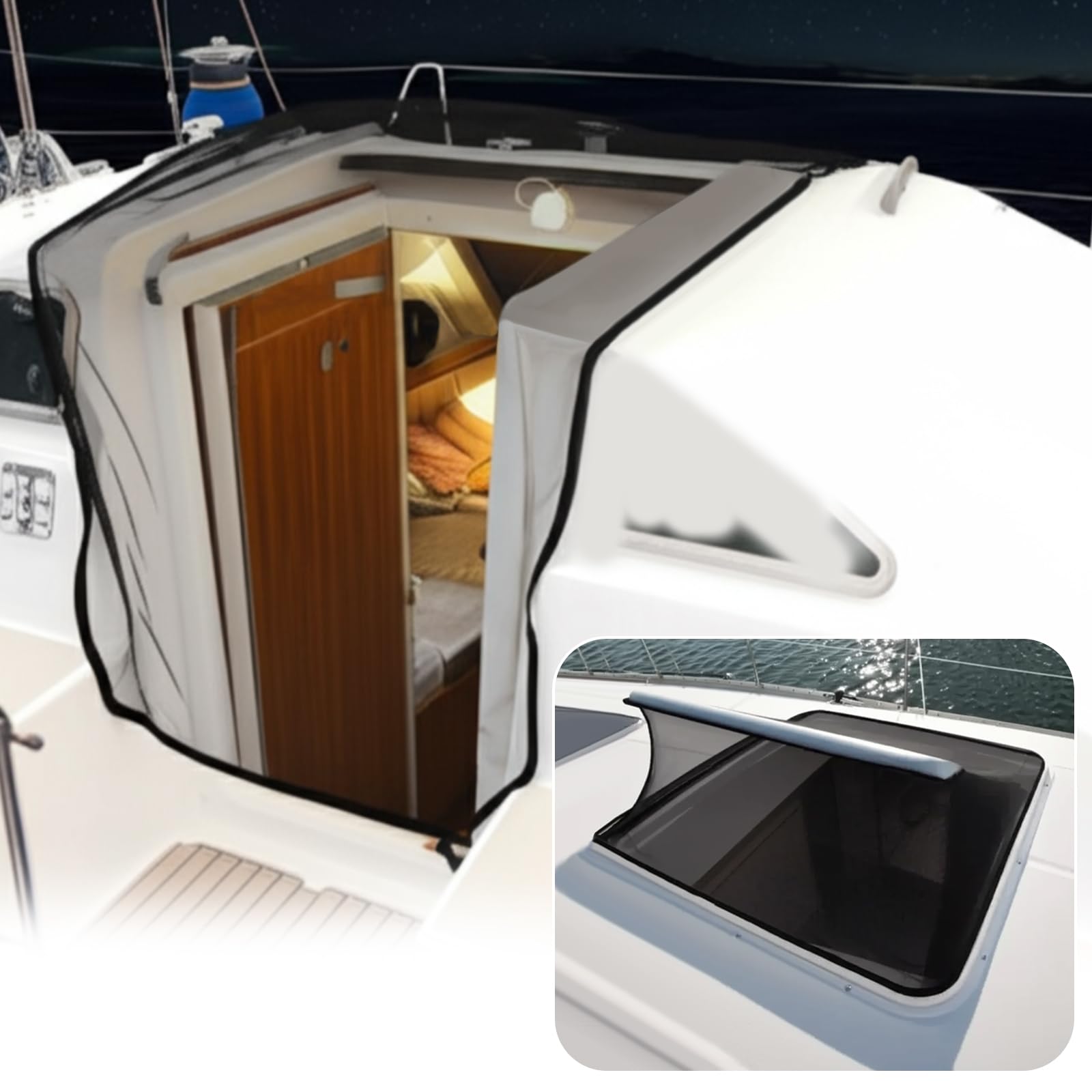 Mosquito Net Insect Screen for Boat Hatches, Screen for Covering