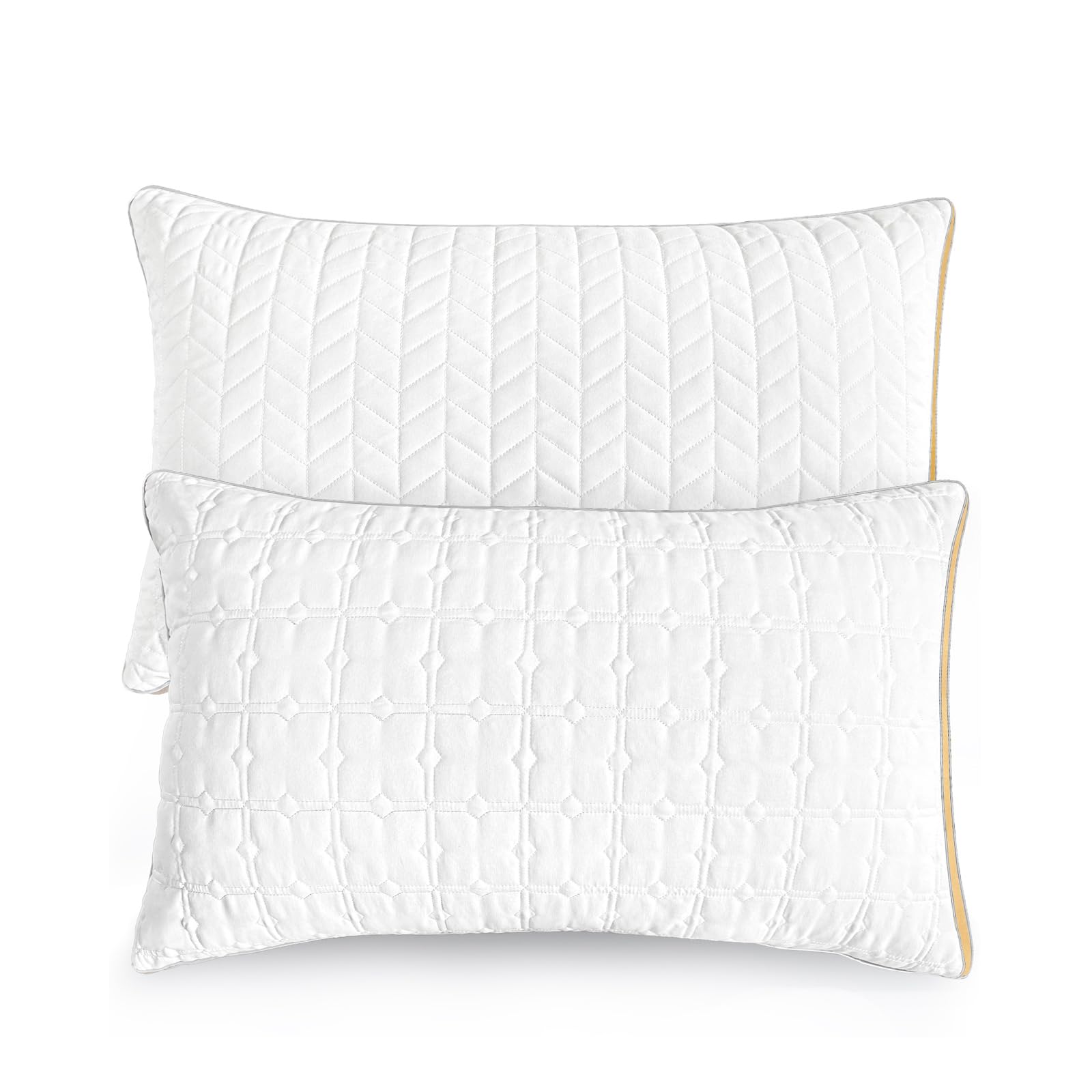 Standard Size Set of 2, Hotel Quality Bed Pillow for Sleeping,