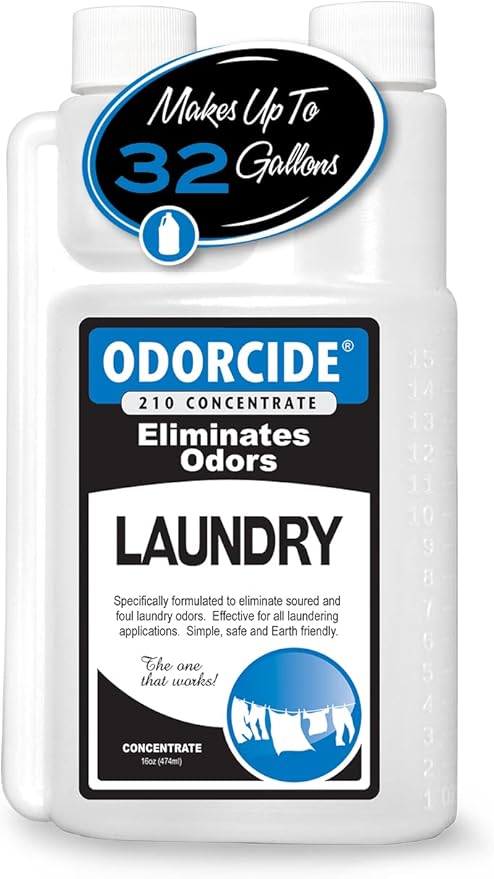 1 Gallon Concentrated Laundry Odor Eliminator for Strong Odor, All Laundry Uses – Safe