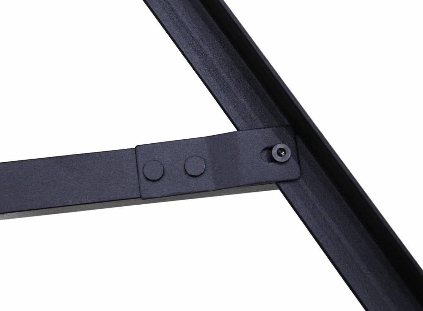 Super Duty 7-Leg Adjustable Metal Bed Frame (Queen,