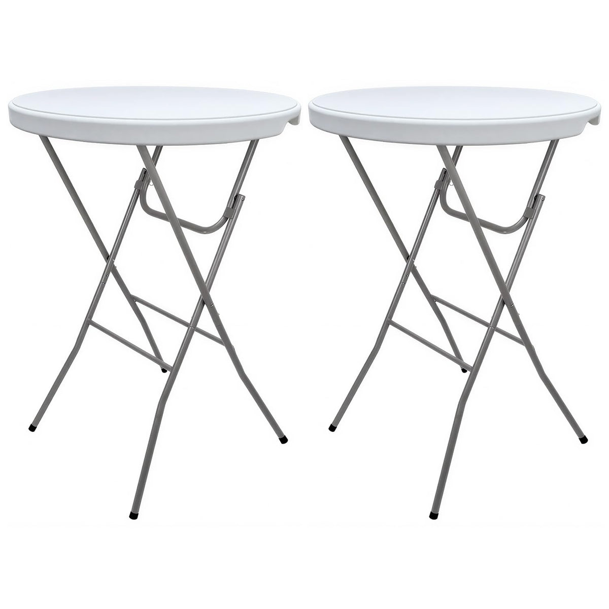 Folding Bar Height Cocktail Table with Removable Legs
