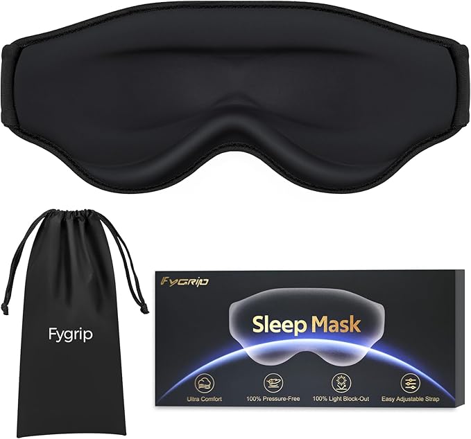 3D Cooling Eye Mask Sleep Mask for Men & Women