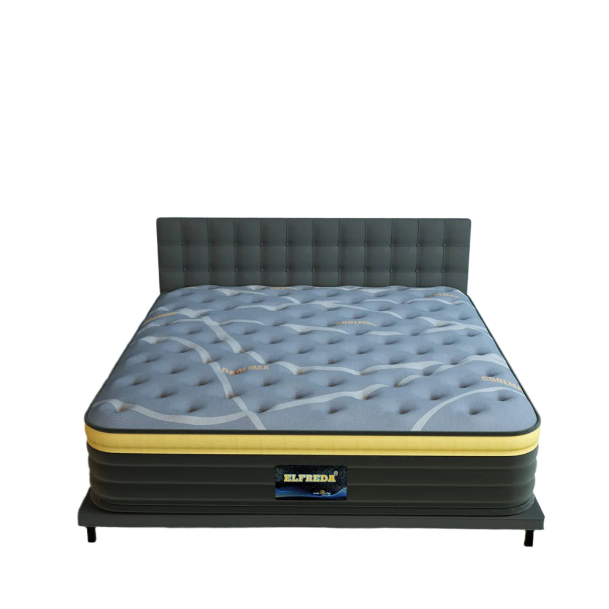 Queen Mattress, 12 inch Pillow Top Innersprings Hybrid Mattress