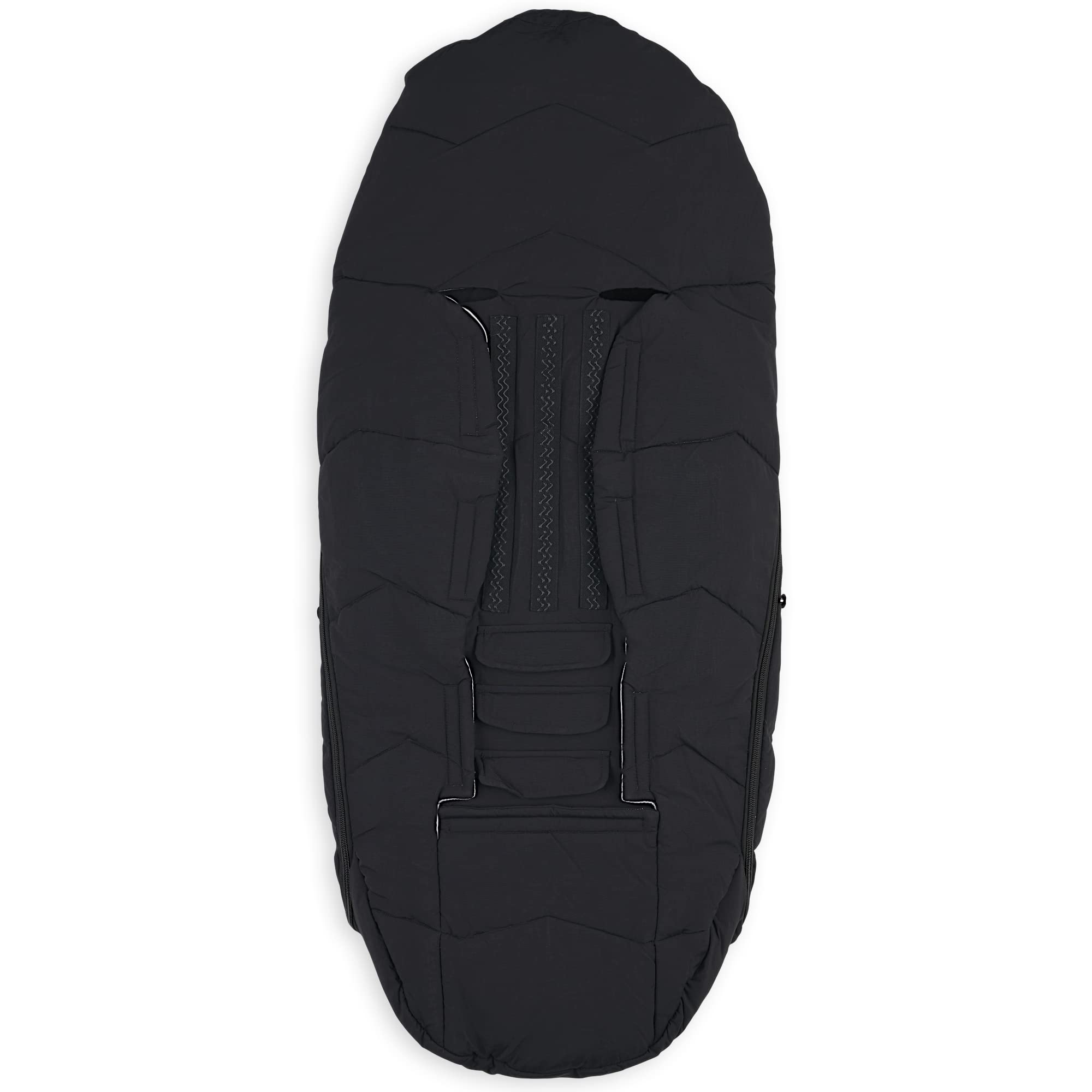 Stroller Footmuff, Natural Wool and Down, Universal Fit