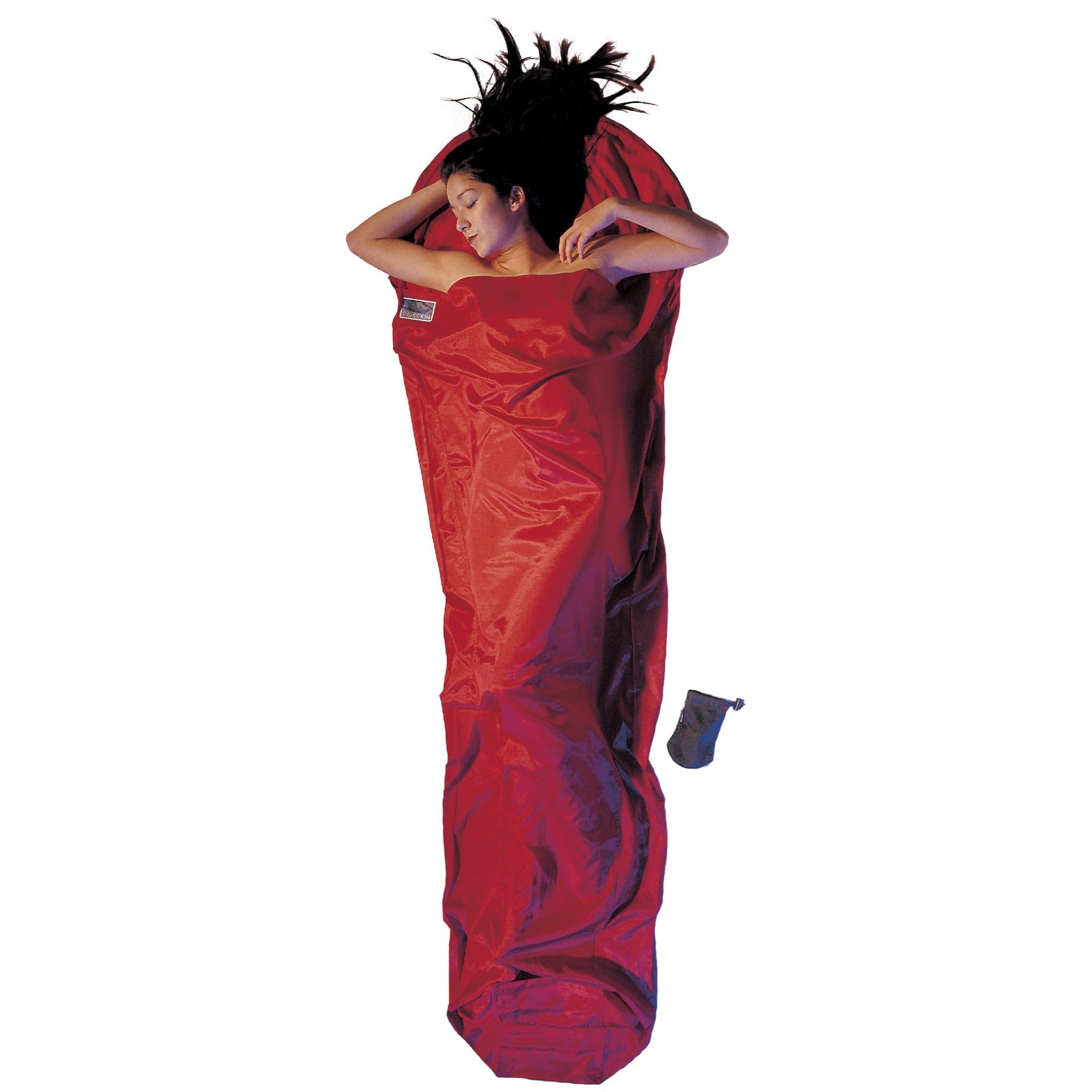 Premium - Silk/Egyptian Cotton MummyLiner - Monks Red