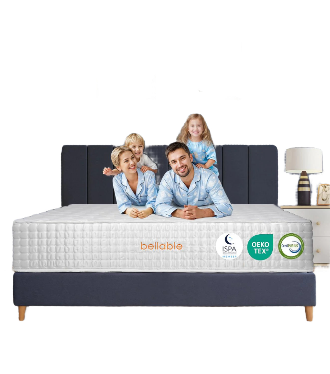 King Mattress in A Box, CertiPUR-US Certified 14 Inch Hybrid King Size Mattress