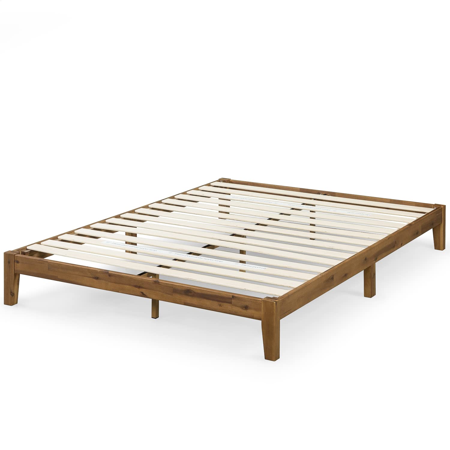 Lucinda Wood Platform Bed Frame, No Box Spring Needed