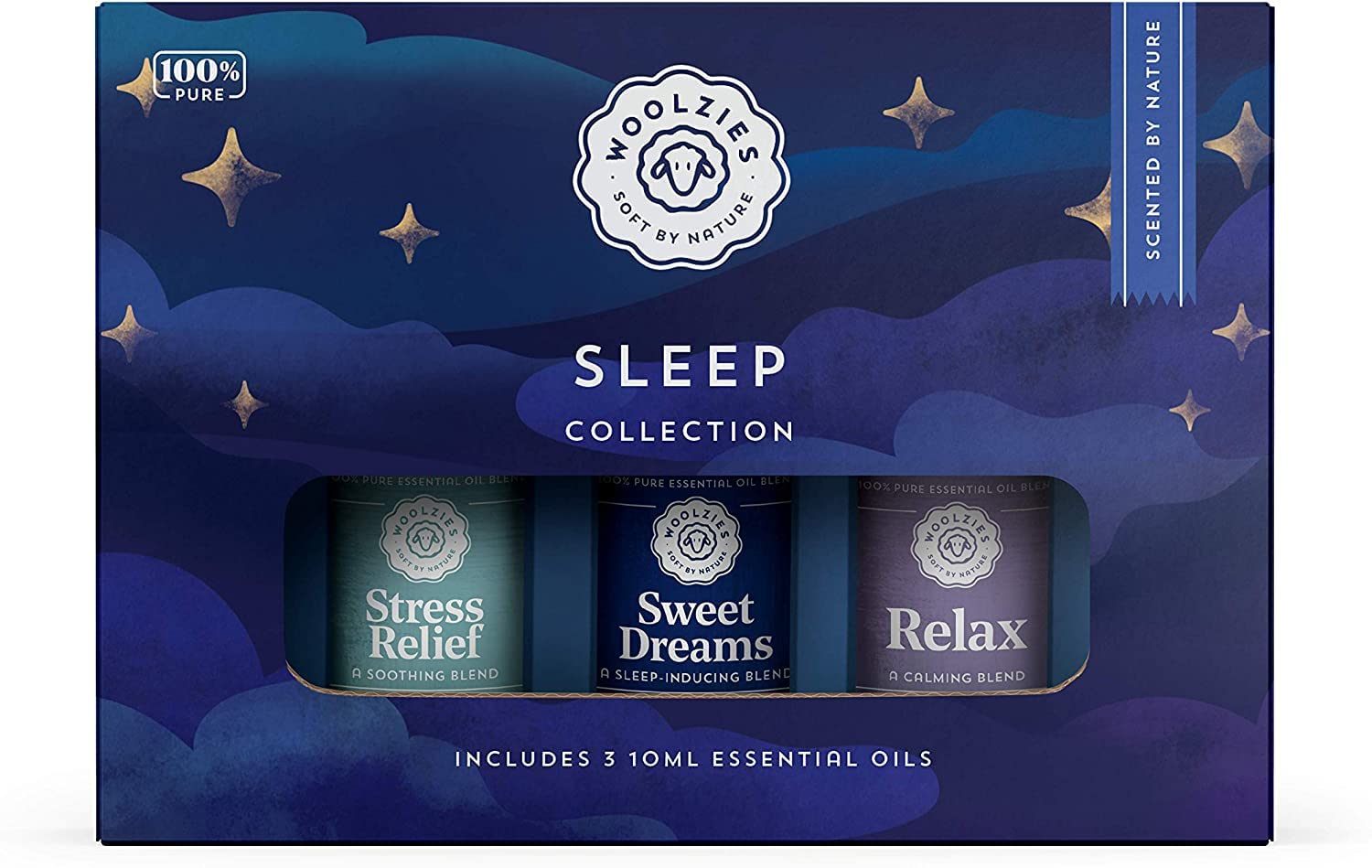 Collection Essential Oil Blend Set | Incl. Sweet Dreams, Relax, & Stress Free Oils