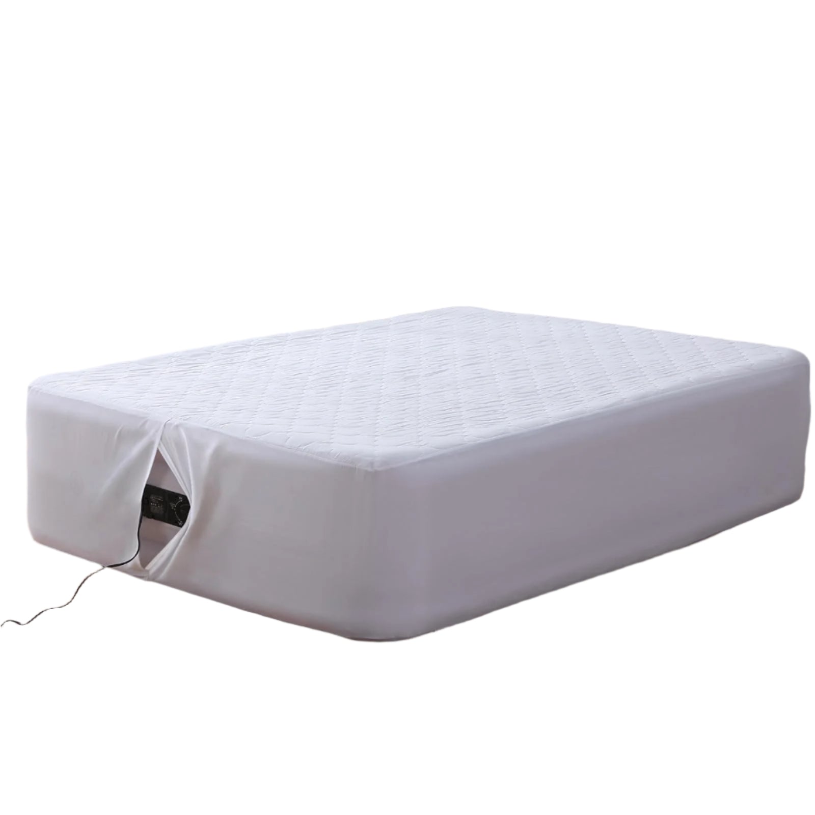 Full Mattress Pad for Air Bed with Pump Opening,Waterproof, Breathable