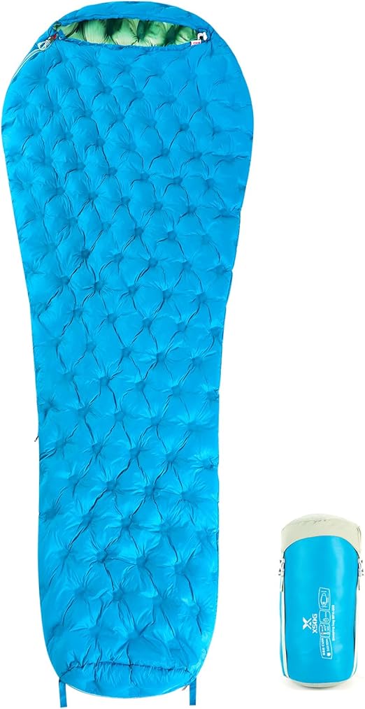 Ultralight Down Sleeping Bag for Adults, 1.92lbs 32-55F 650 Fill Down
