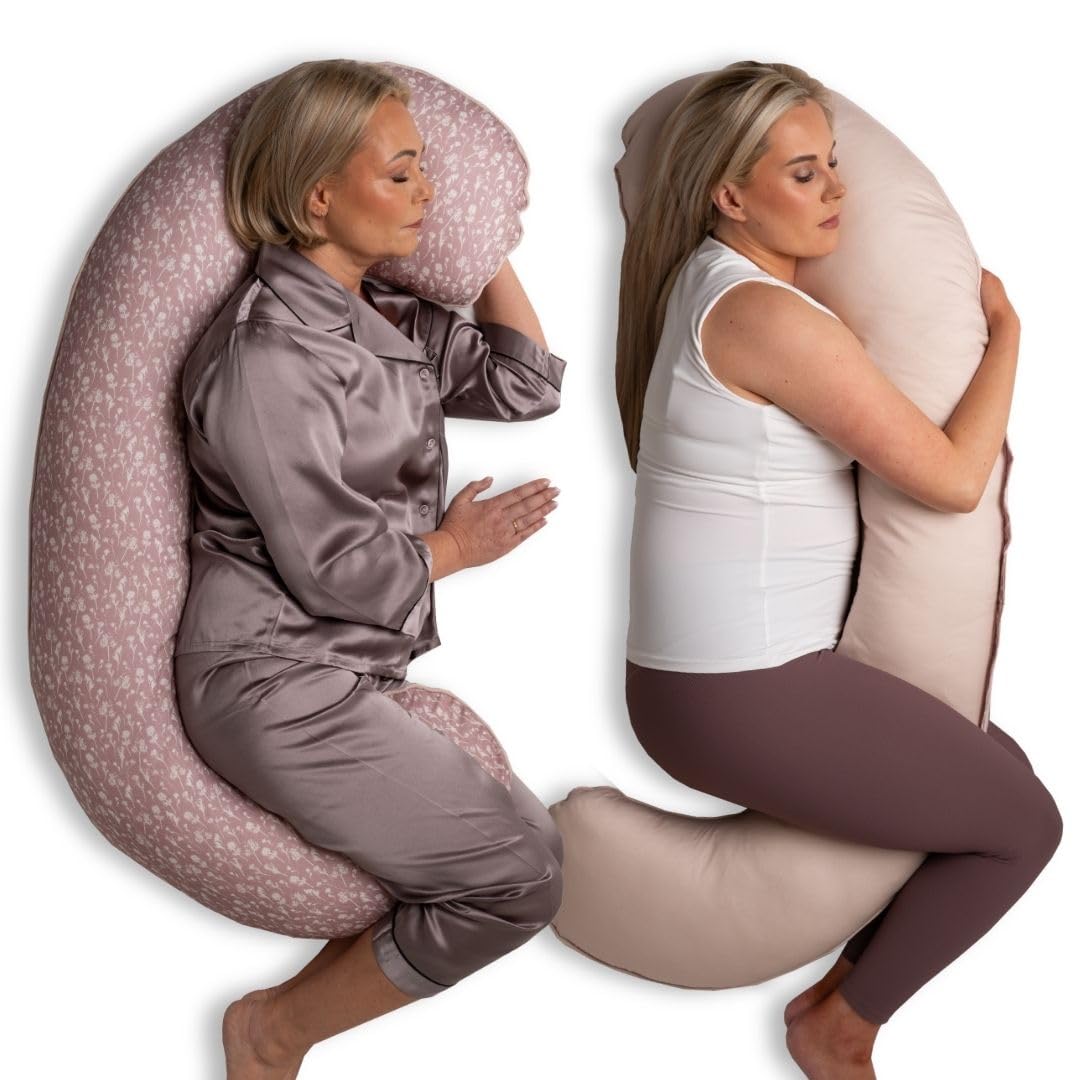 C Shaped Pregnancy Pillow for Sleeping (55 Inch) Maternity Body Pillow