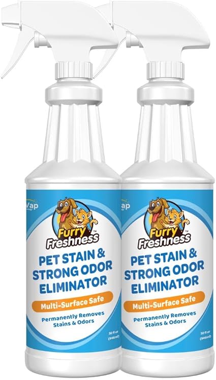 Extra Strength Cat or Dog Pee Stain & Permanent Odor Remover + Smell Eliminator