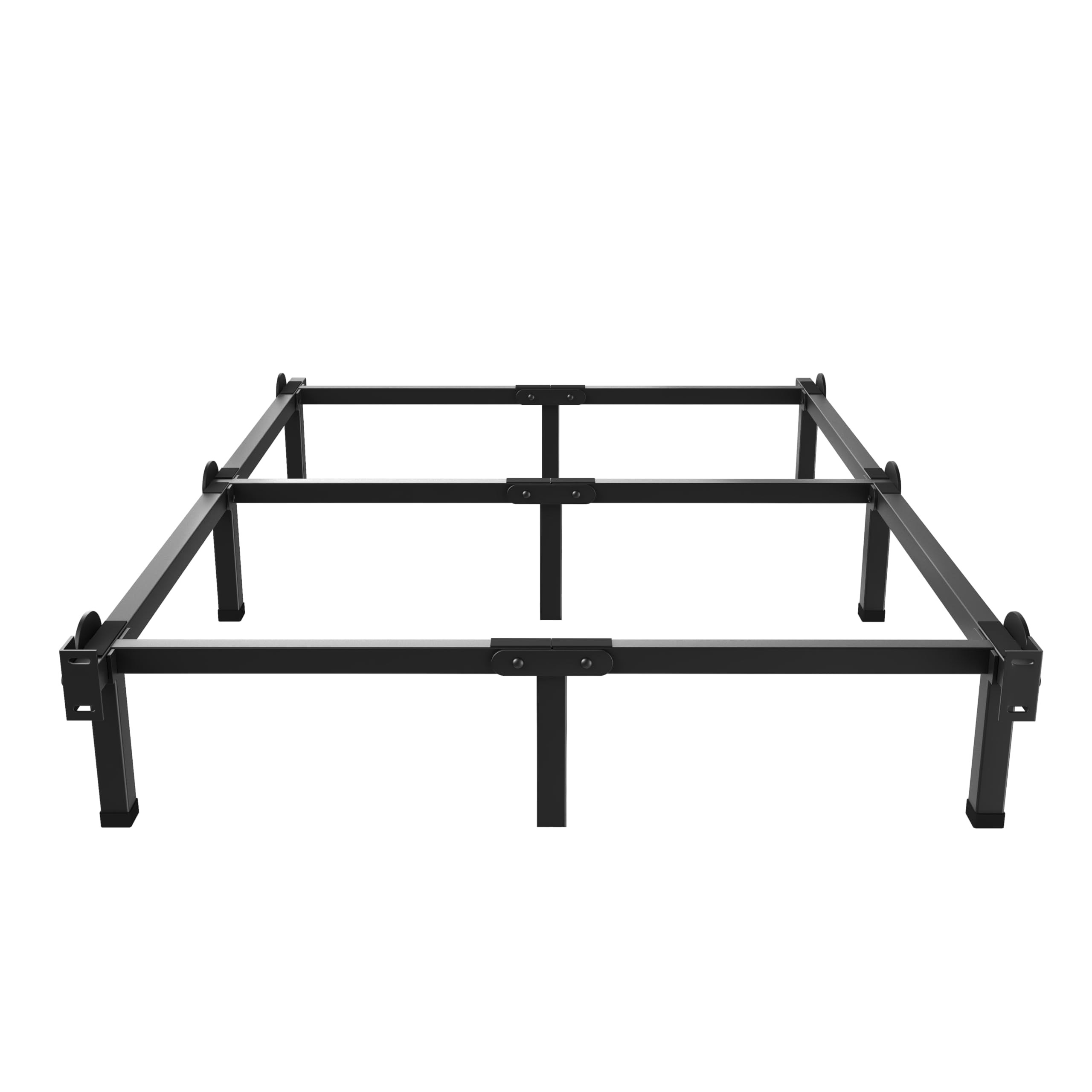Metal Bed Frame, 9-Leg Bed Base, 8 inches Support for Box Spring