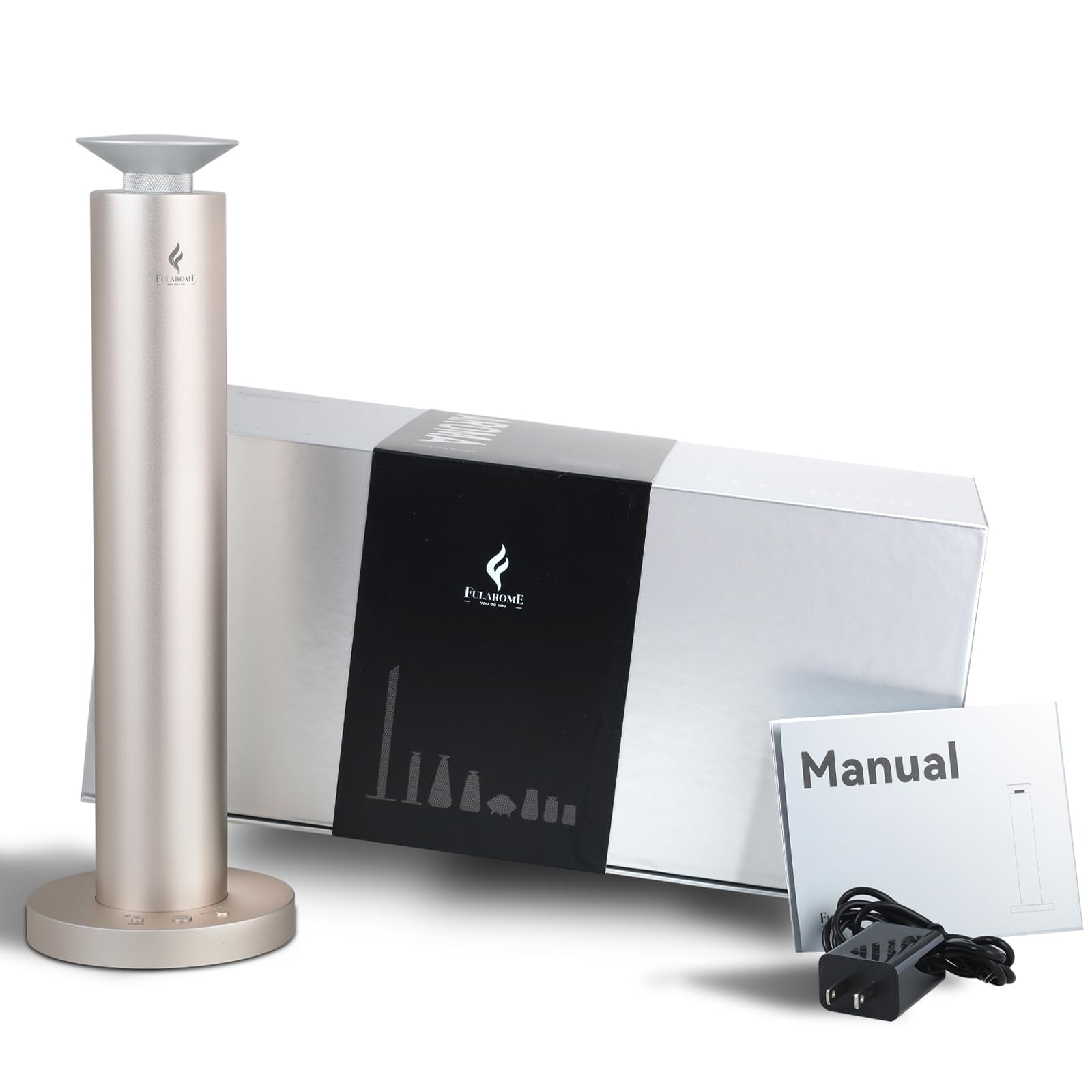 Cordless Rechargeable Diffuser, Smart Bluetooth Diffuser, 1000 Sq.ft