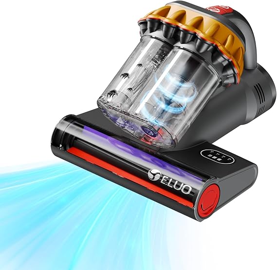 Bed Vacuum Cleaner with Dust Sensor: 400W ≥10Kpa Mattress