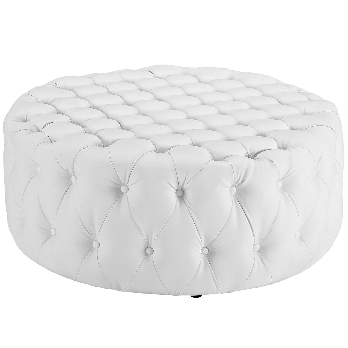 Tufted Round Ottoman