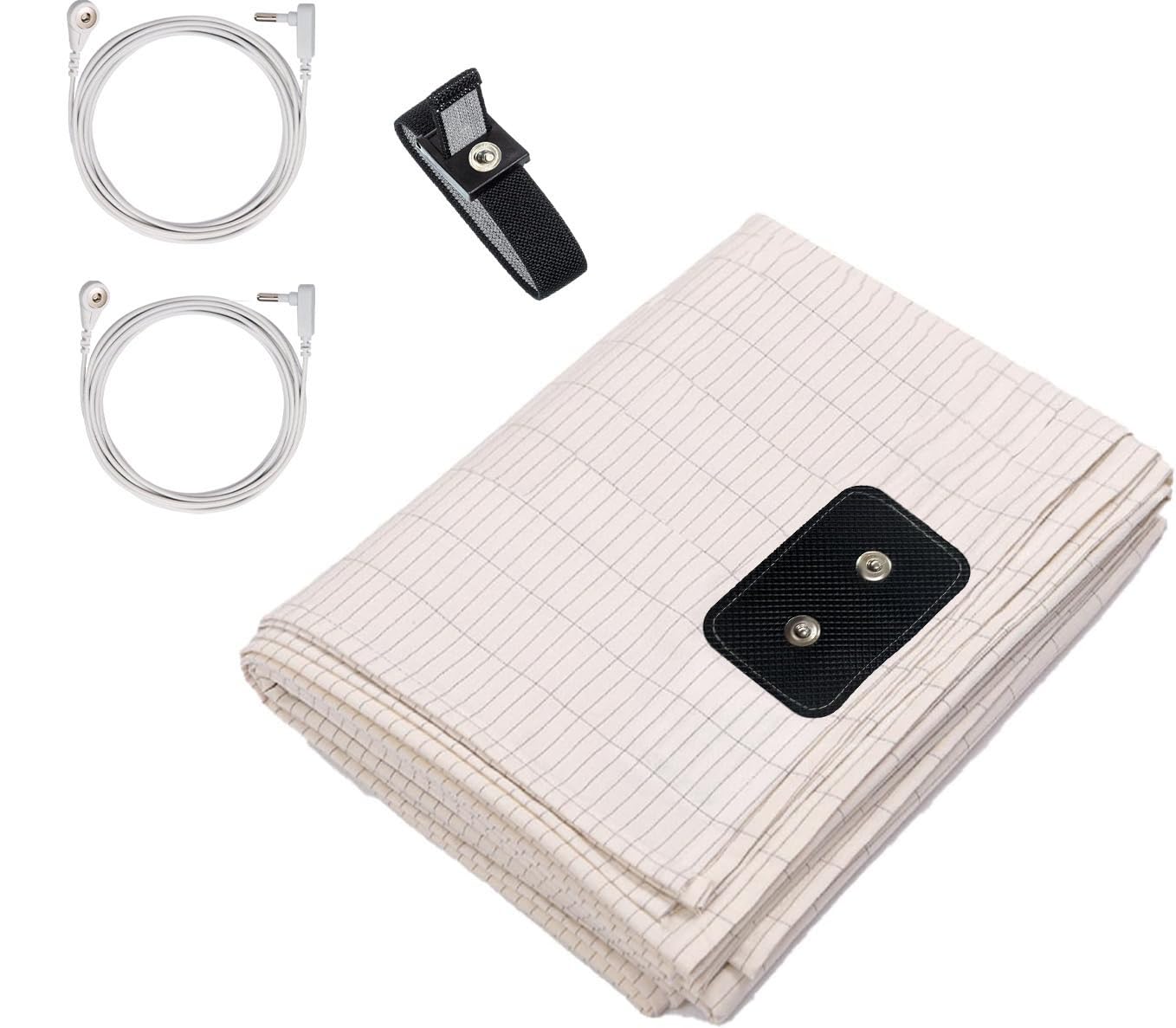 Flat Sheet, Conductive Mat with Pure Silver Thread for Better Sleep Healthy
