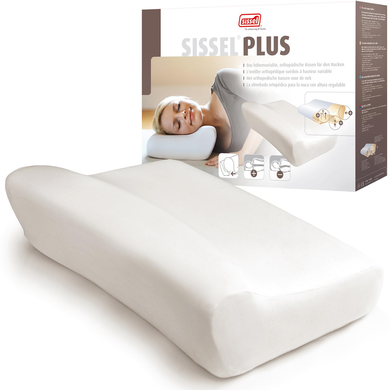Neck Pillow | Orthopedic, Height-Adjustable, Ergonomic