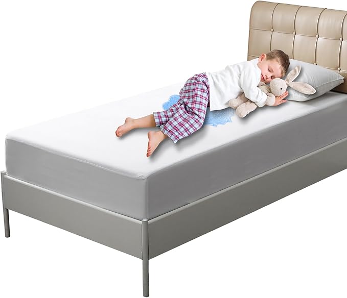 Waterproof Mattress Protector Queen Size, Bed Protective Pee Sheet Cover