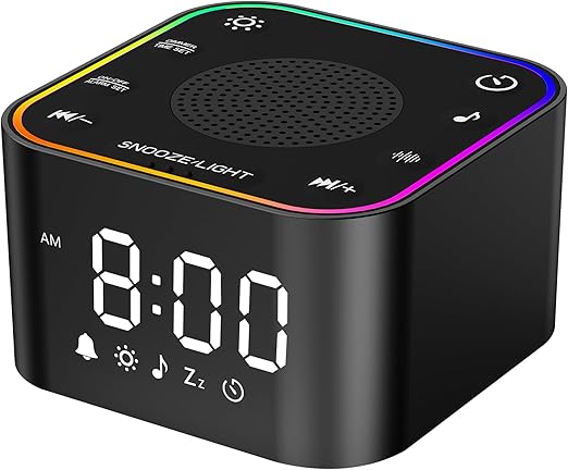 White Noise Sound Machine: 30 Soothing Sounds, Sunrise Alarm Clock