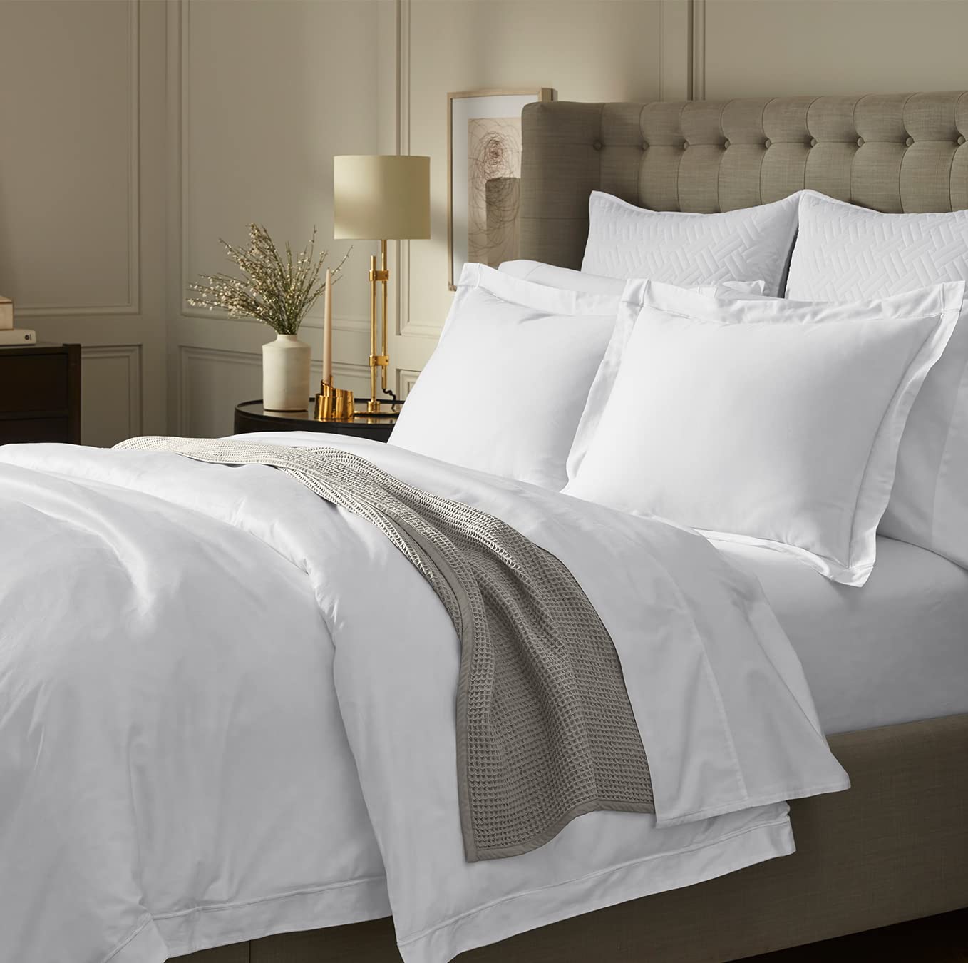 Signature Embroidered Duvet Set - Full/Queen