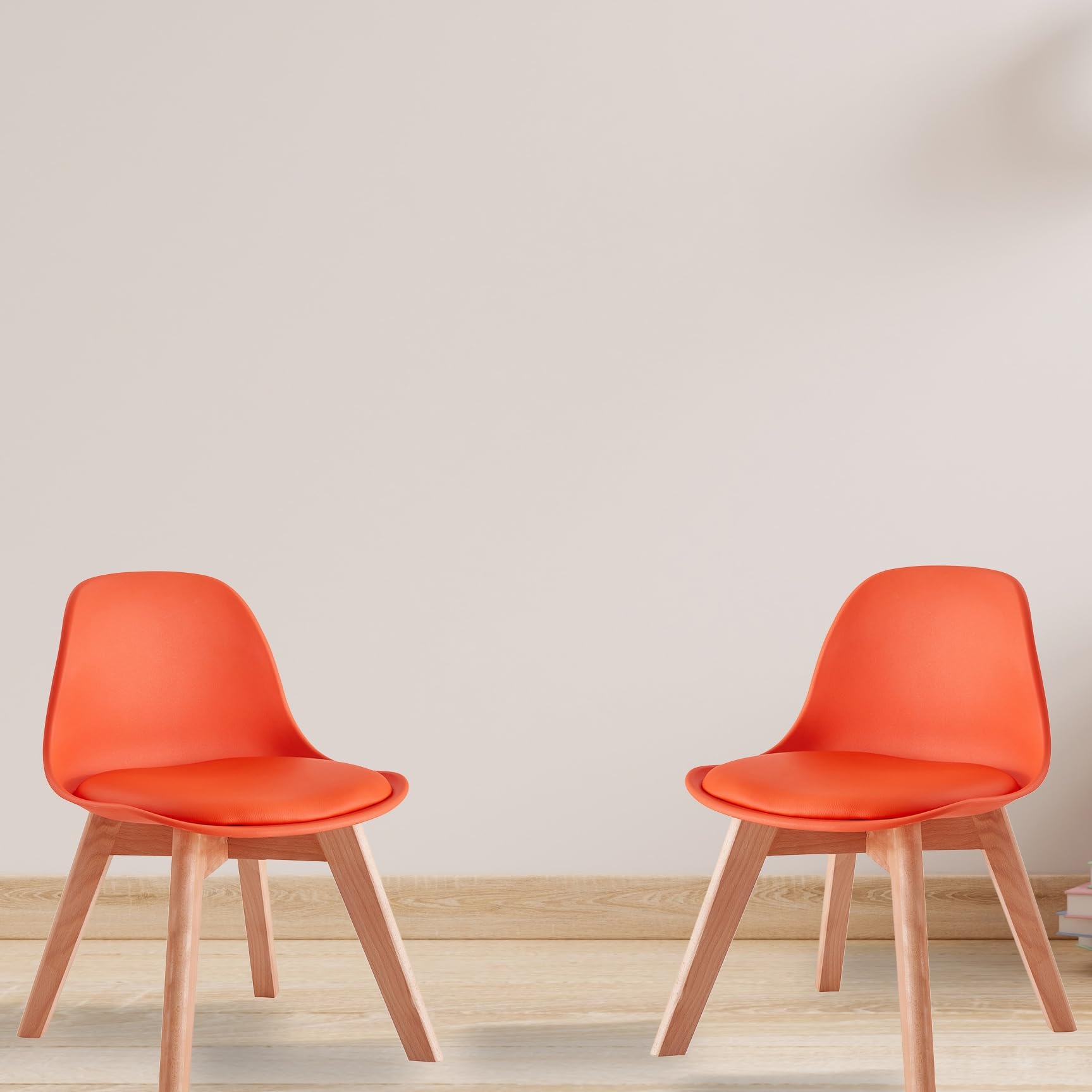 Laoggbtb Comfy Chair Set of 2，Solid Color Simple Style