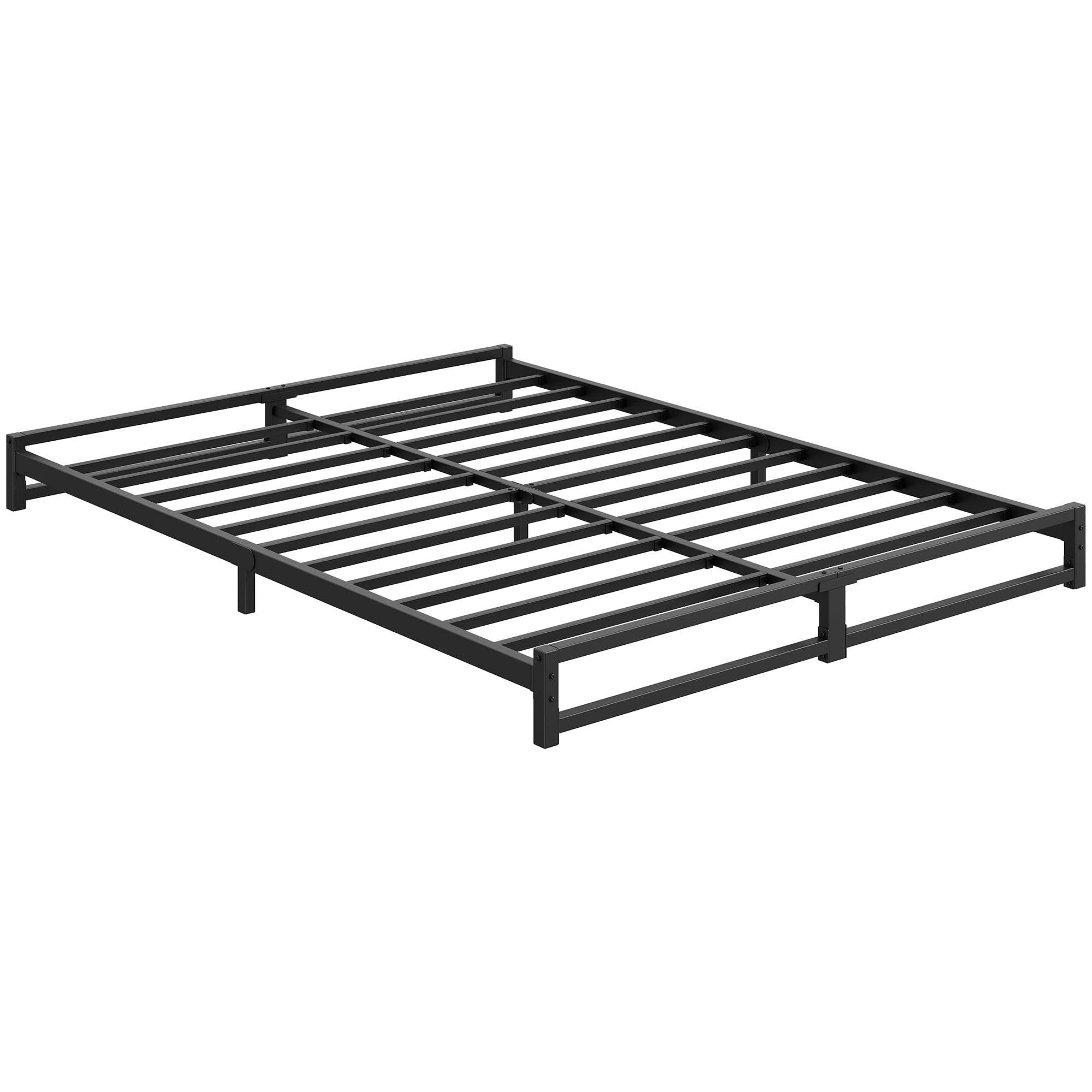 6 Inch Queen Size Bed Frame Heavy Duty Metal Platform Bed Frame