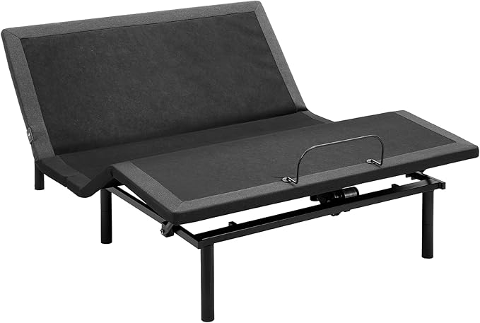 Adjustable Bed Frame - Head and Foot Incline - USB - Wireless Remote