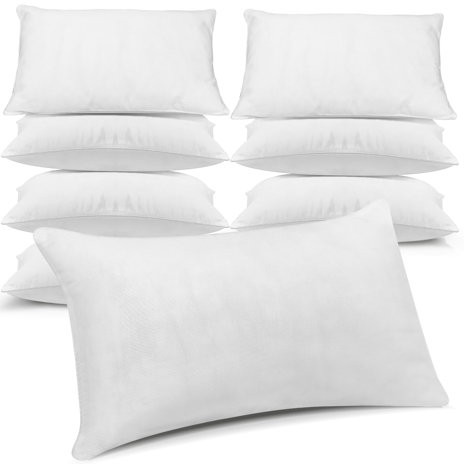 8 Pcs Queen Size Pillows for Sleeping Standard Size Bed Hotel Pillows Bulk for Stomach